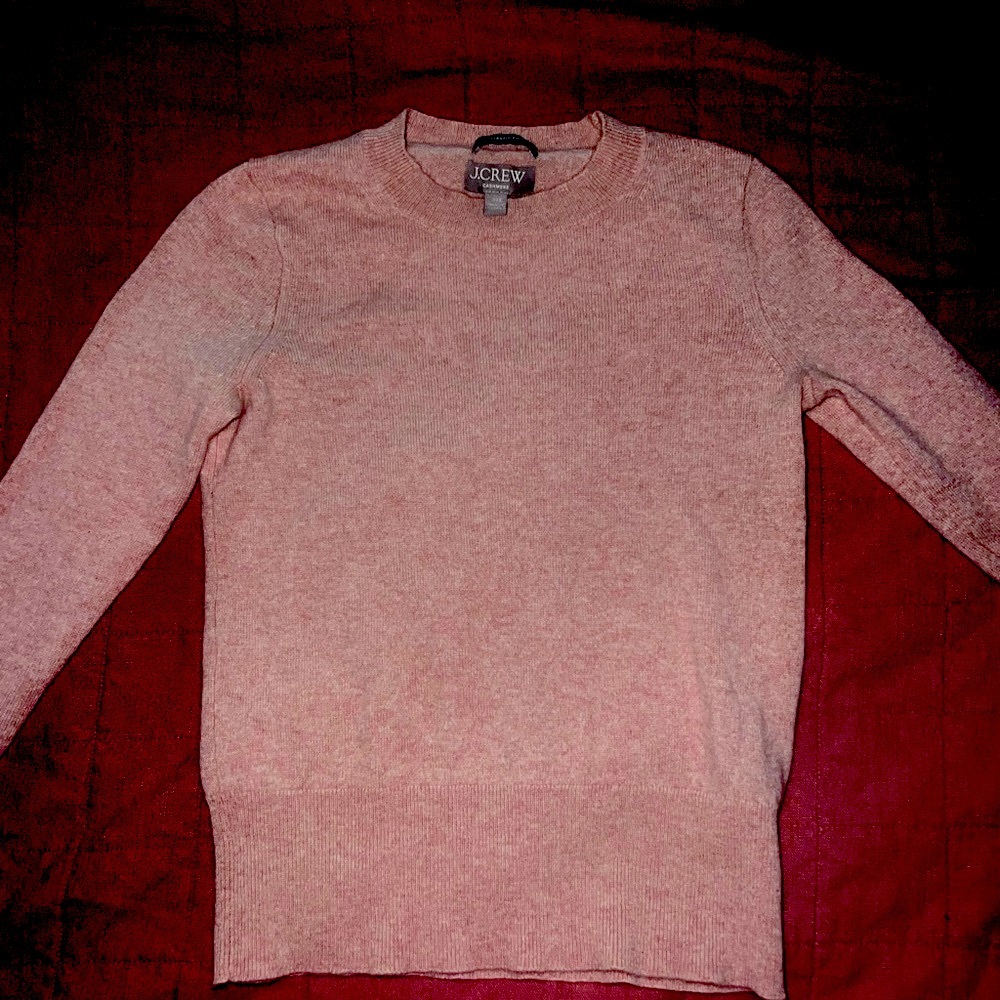 J.Crew Cashmere Pink Sweater